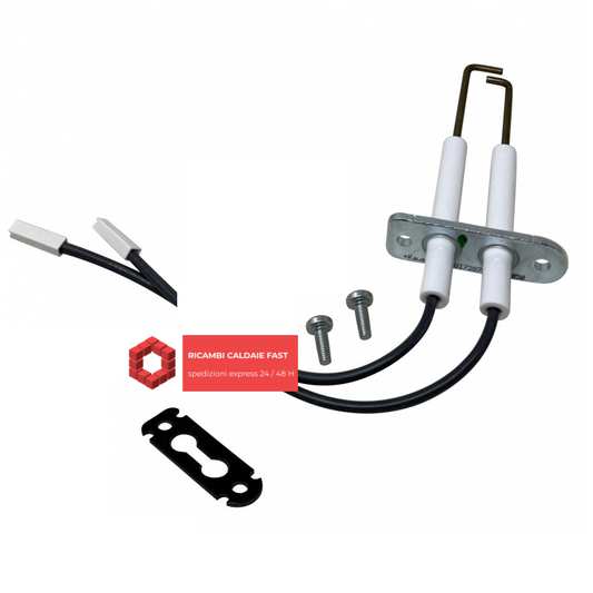 Candeletta rilevazione fiamma caldaia Viessmann Vitodens