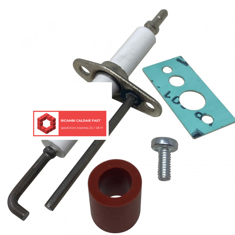 Elettrodo accensione caldaia Riello Condexa originale codice 4365436