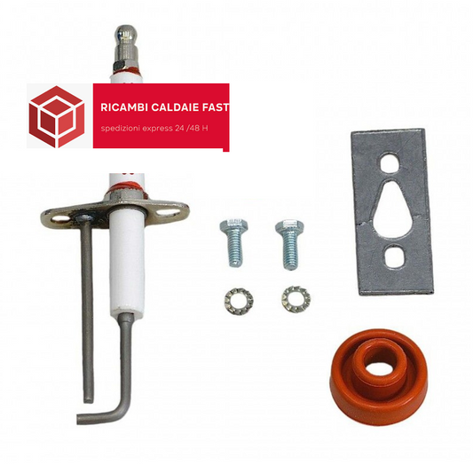 Elettrodo accensione e rilevazione caldaia Remeha Quinta S54339