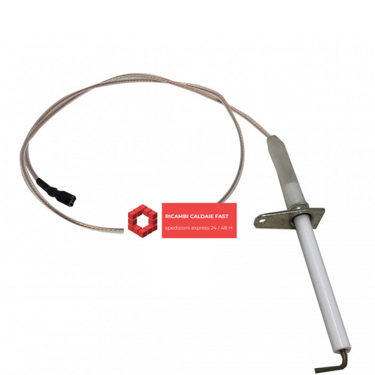 Elettrodo candela accensione caldaia Riello Benefit 20 KI, Benefit 24 KI 4363862
