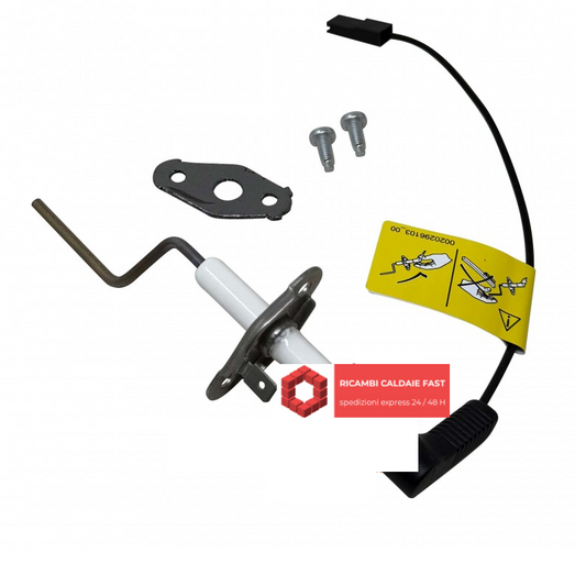 Elettrodo rilevazione controllo Vaillant 0010029270 , con kit guarnizione