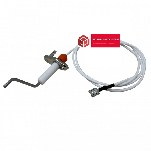 Elettrodo rilevazione con cavo per caldaia Radiant  40-00128 - Ricambi Caldaie Fast