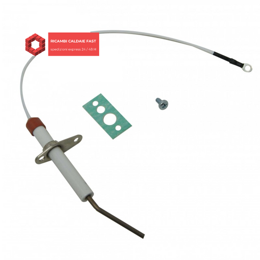 Elettrodo rilevazione caldaia Riello 4366361 originale