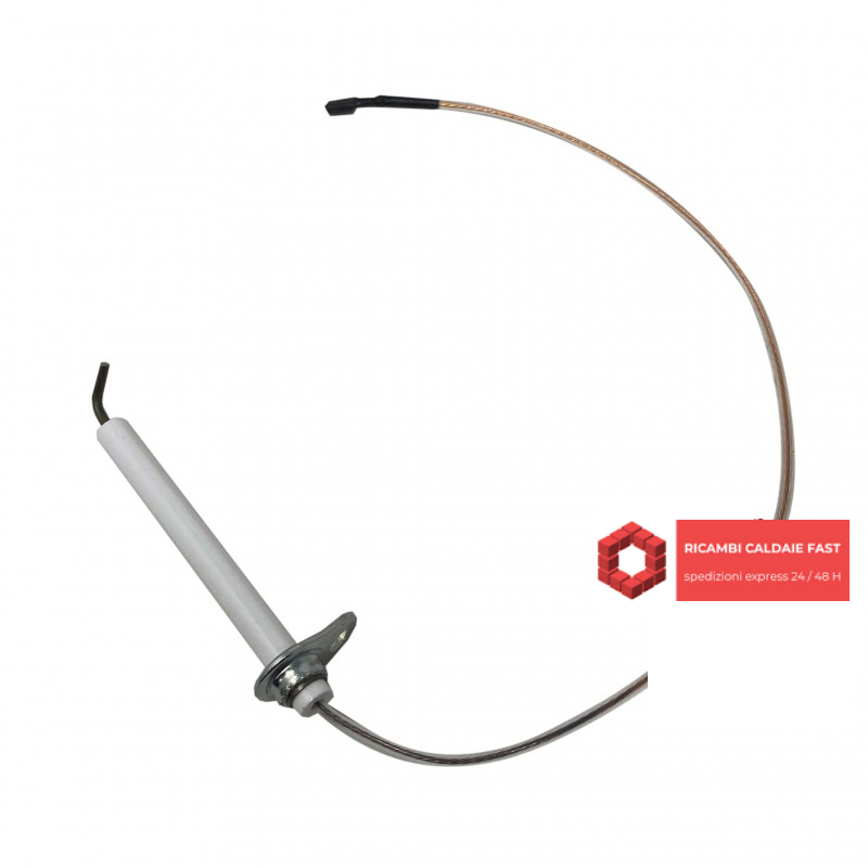 Elettrodo sinistro originale per caldaia Chaffoteaux 65100250