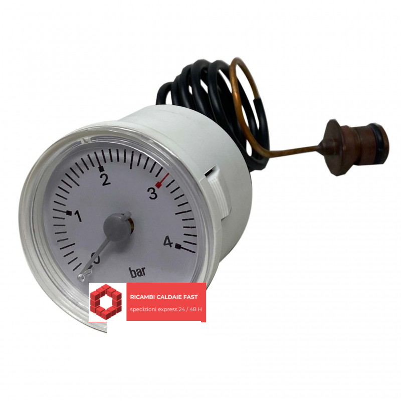 Idrometro manometro caldaia Riello Caldariello, Residence Aqua, Oblo, Residence Condens, Residence DGT 4364942