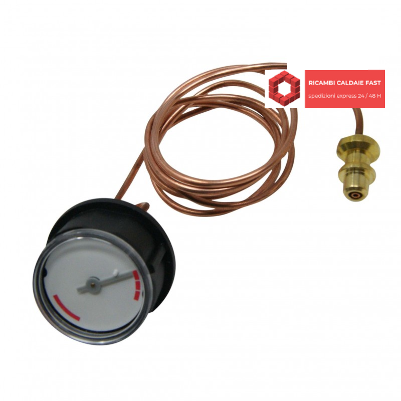 Manometro caldaia Chaffoteaux 61303159 d.26 mm