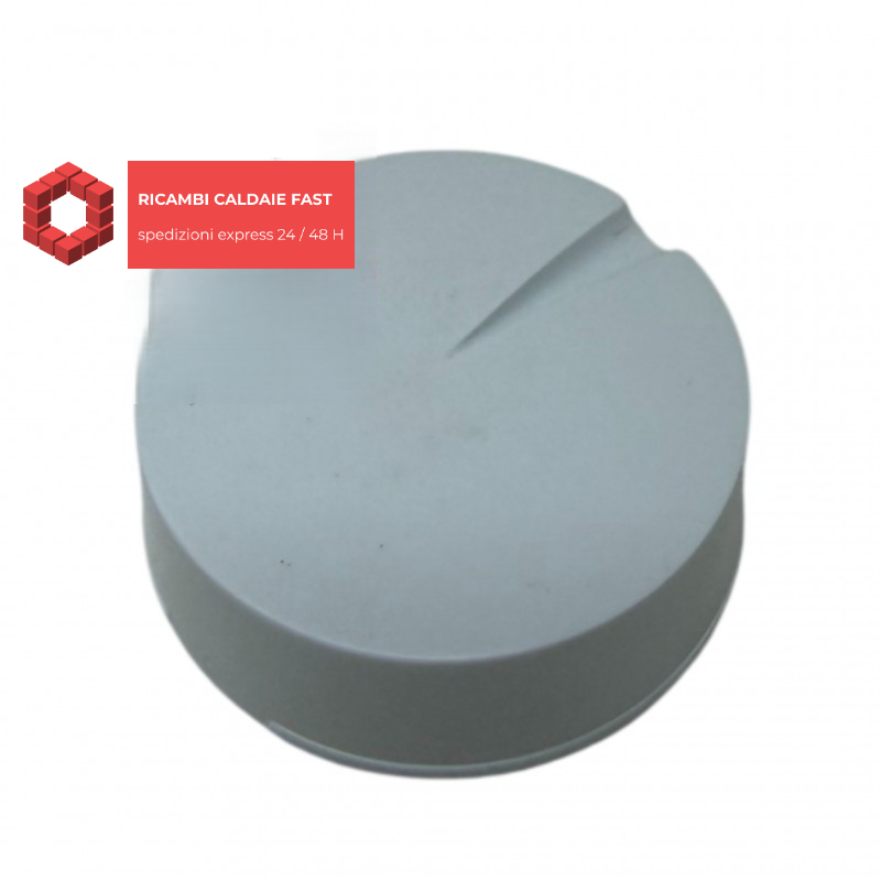 Manopola caldaia Sime 40 mm grigio 6230921