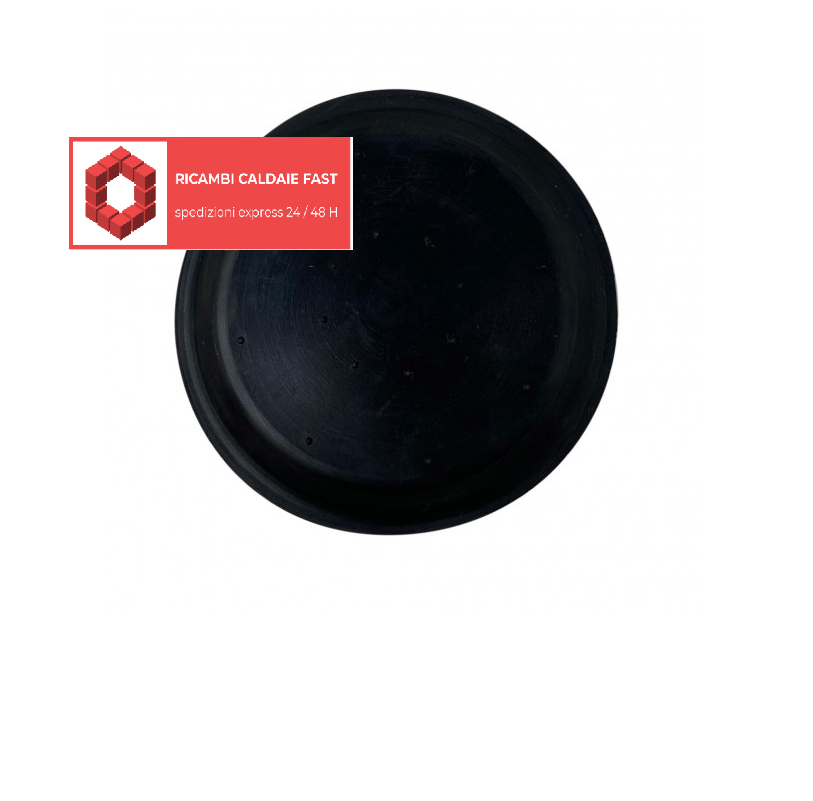 membrana in plastica nera diametro 80 mm