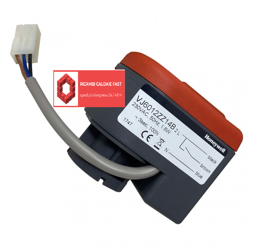 Attuatore motore valvola 3 vie Honeywell VJ6012ZZ14B per caldaia IMAR 152WRM5A