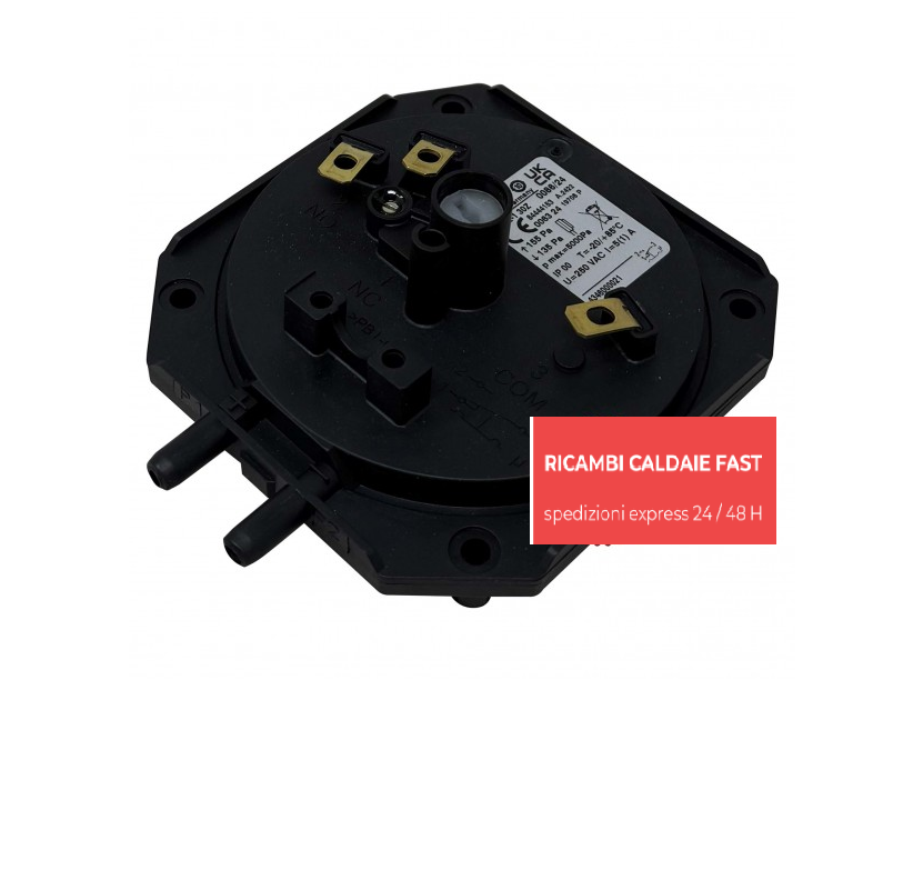 pressostato nero quadrato