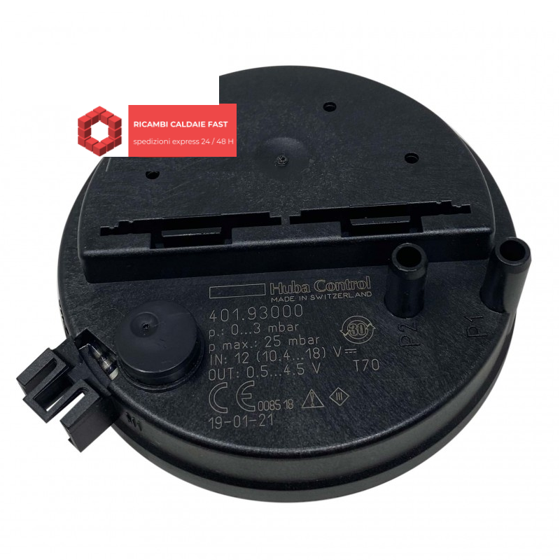 Pressostato Huba 401.93000 , P max 25 mbar