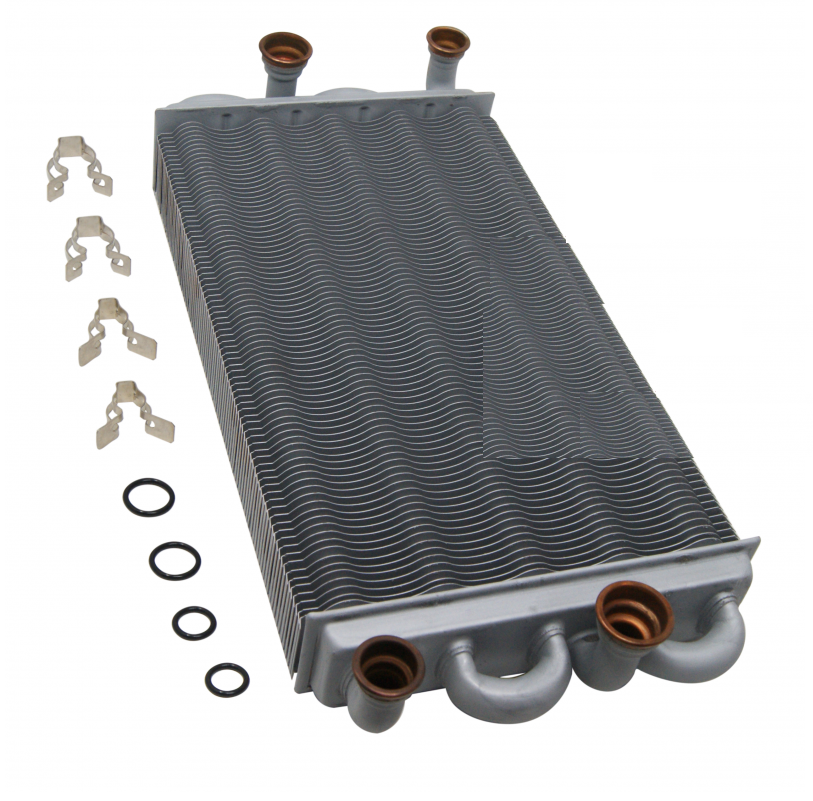 Scambiatore bitermico originale per caldaia Euroterm Fox D 32 J – codice 39842540