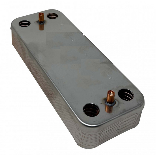 Scambiatore a piastre compatibile caldaia Euroterm Doxa 39842130