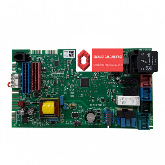 Scheda elettronica originale Hermann Saunier Duval per caldaie Micra 4-24 E R1 e Micra 5 18/24 ET-LC1 – codice 0010038073