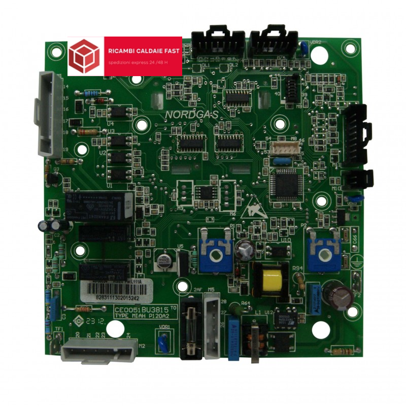 Scheda caldaia Radiant bitermica per RBC 24 Elite SIT, RBS 23 SIT, RBS 24 Elite SIT 40-00190, ex 40-00024