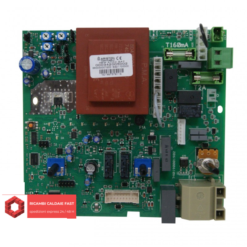 Scheda caldaia Chaffoteaux 60000571 per Calydra, Elexia, Maya -  000342005002 - 660050007205 - 93D1705500