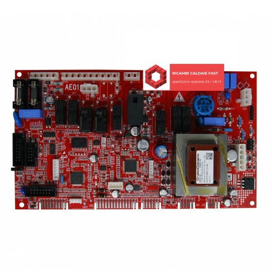 Scheda elettronica Riello AE01D per caldaie Family Condens codice 4366375