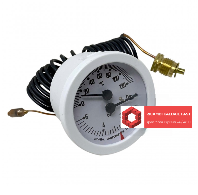 Termoidrometro D52 caldaia Immergas 1032800 originale