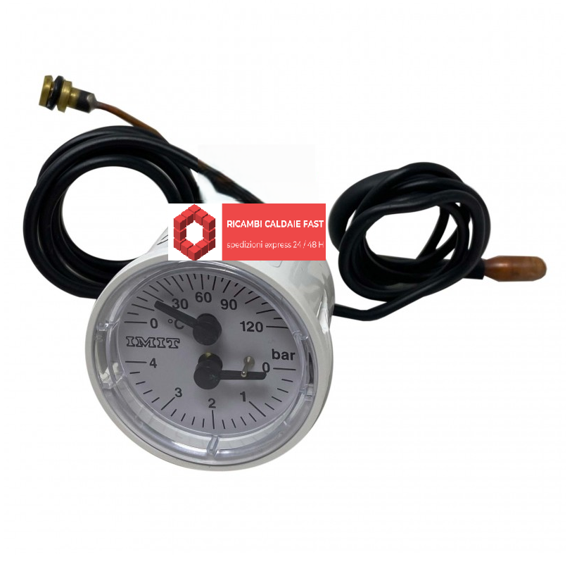 Termomanometro D40 caldaia Sime Dewy Zip Format Zip Metropolis 6217006 originale