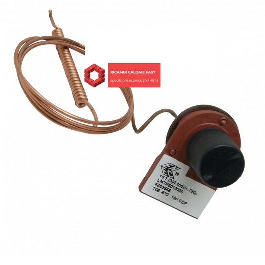 Termostato limite Riello 4363648 per caldaie Benefit e Externa