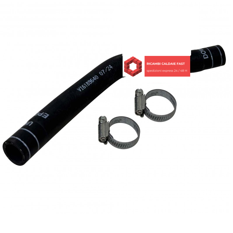 Tubo mandata originale Viessmann 7890369 con clips