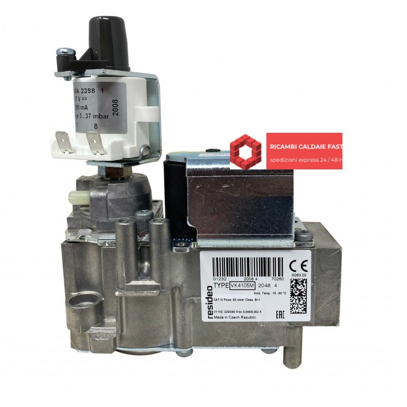 Valvola gas Honeywell VK4105M2048 per caldaie Hermann Spazio cod. H022001677