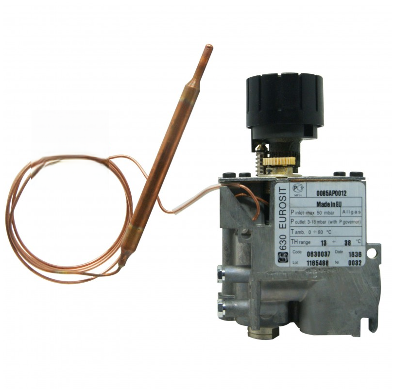 Valvola gas Fondital 630 EUROSIT 630037 per Gazelle Techno e Windor originale