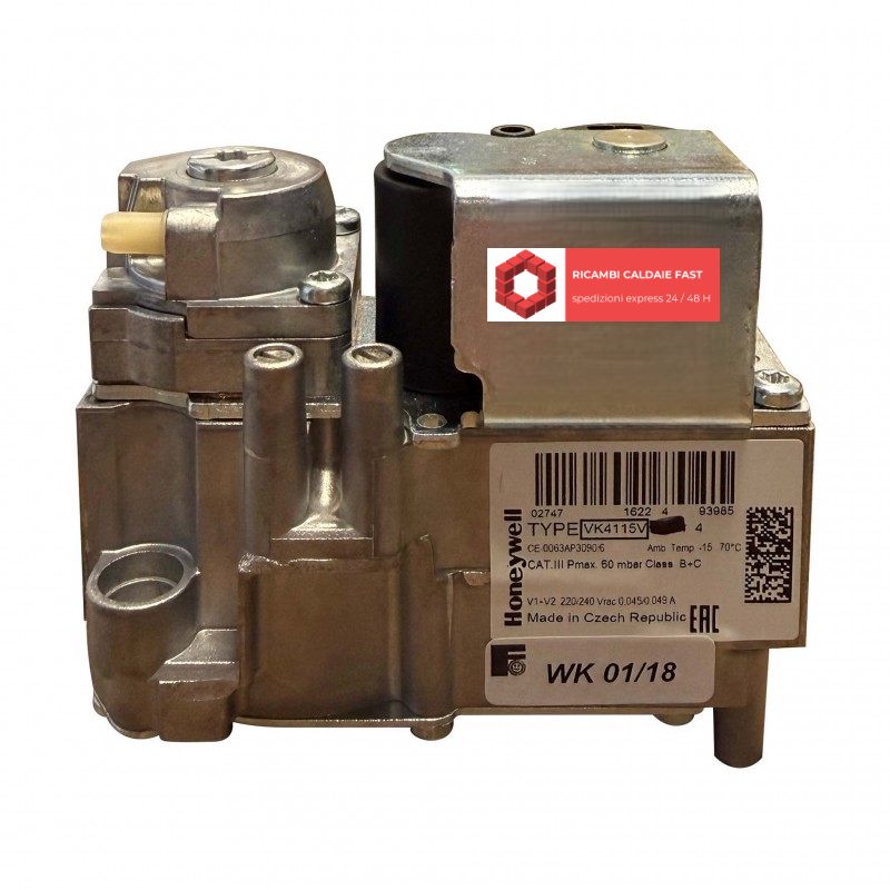 Valvola gas Honeywell VK4115V2004 caldaia Ferroli 39810420