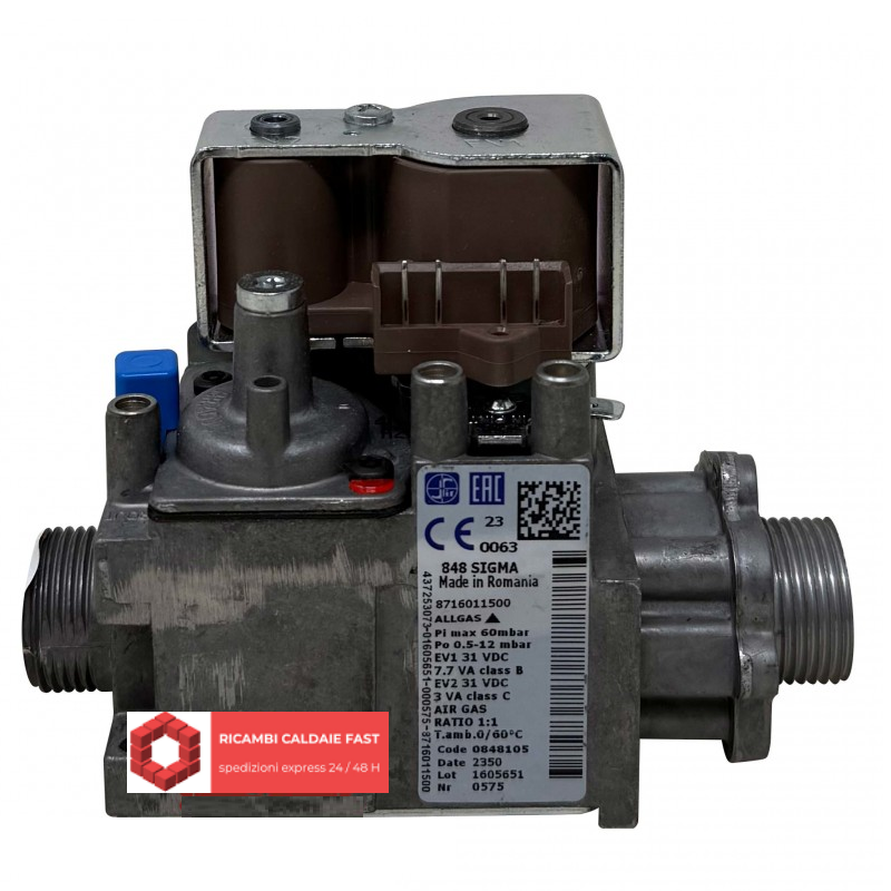 Valvola gas caldaia Junkers Cerapur Smart ZWB ZSB Condens 3000 W 87160124850