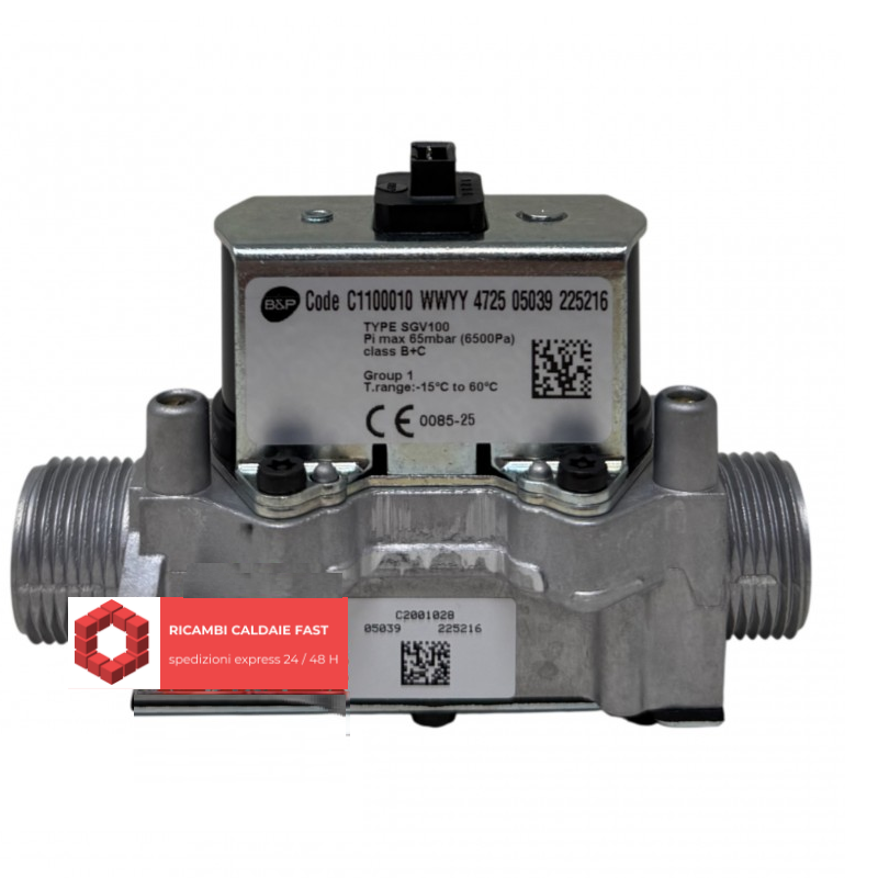 Valvola gas SGV100 originale Riello Start AR 25 KIS