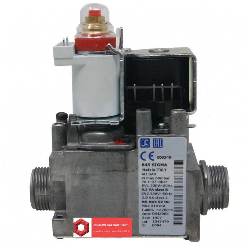 Valvola gas SIT 845063 per caldaia Roca Aequator