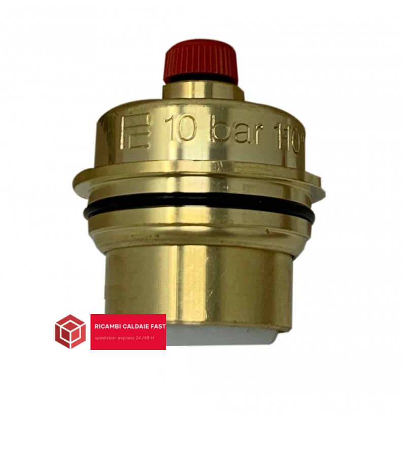 Valvola sfogo aria degasatore per caldaie Ariston Aco, Dea, Microdens, New Formula, Rio, Uno