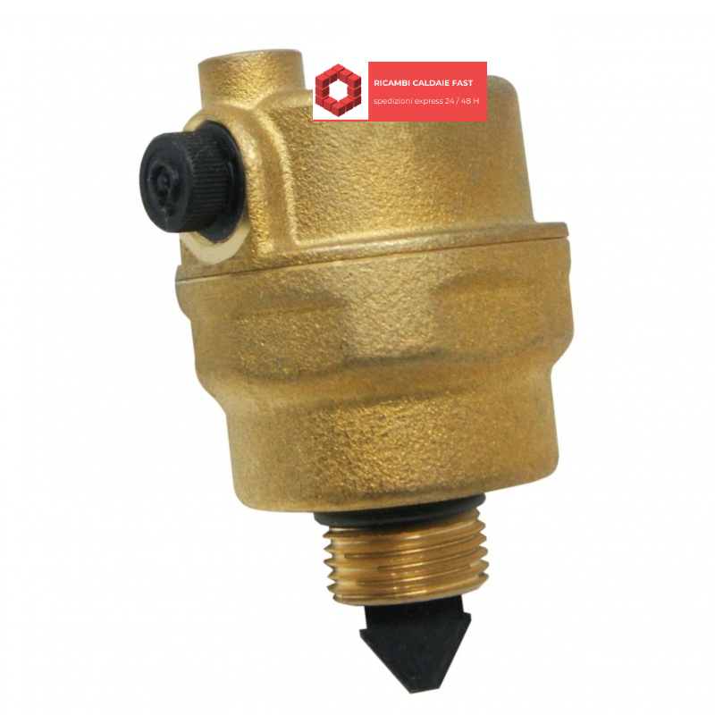 Valvola sfogo aria Jolly 3/8 Immergas 1.017563 originale , colore oro