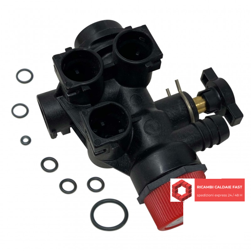 Valvola di sicurezza a tre fori Chaffoteaux 61400159