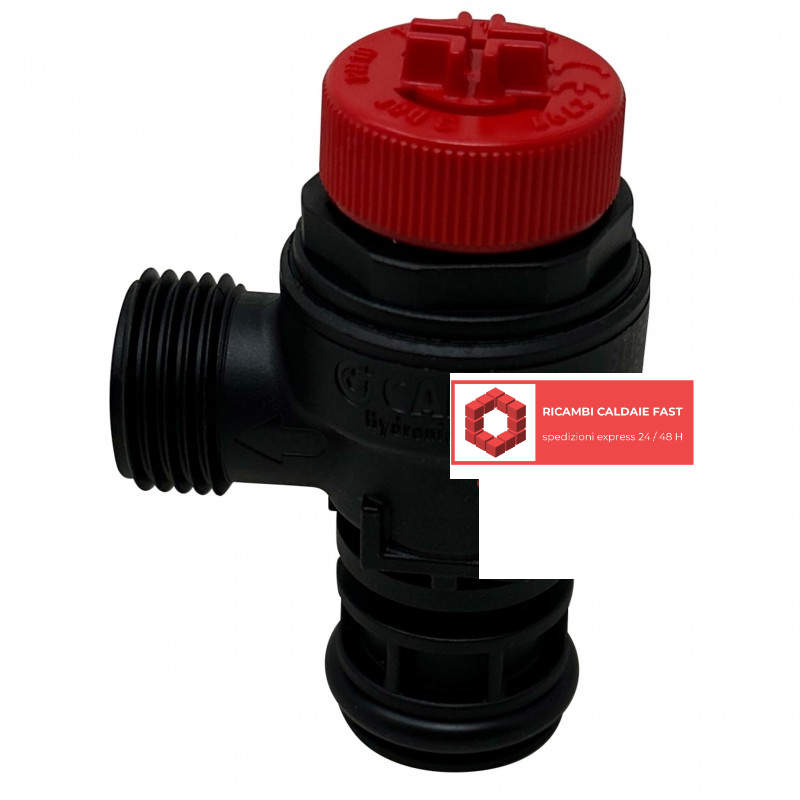 Valvola sicurezza caldaia Junkers 87186439890 Cerapur Compress Condens – Originale