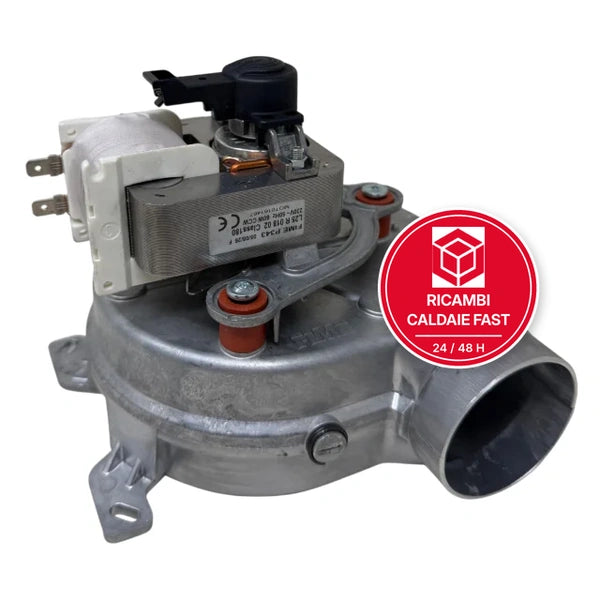 Ventilatore caldaia Sylber 20182436 FIME VGR0161472 230V 60W con sensore Hall.