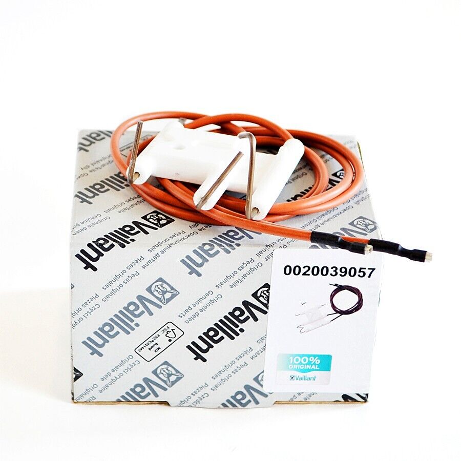 candela arancione con scatola