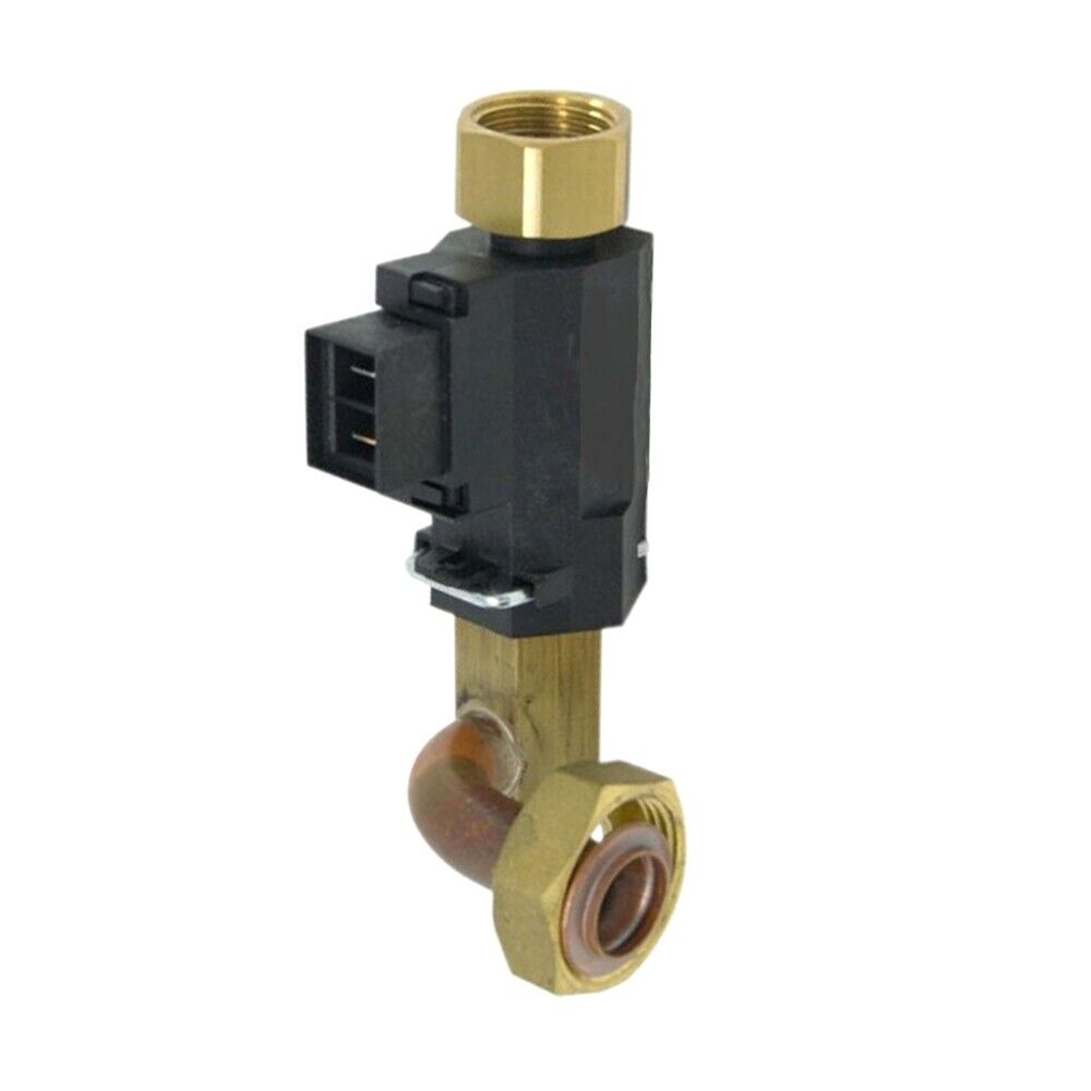 flussostato ottone e nero con attacchi