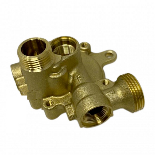 gruppo acqua ottone con attacchi