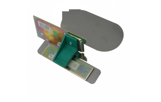 microinterruttore verde e grigio