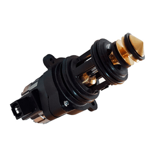 valvola nera e bronzo