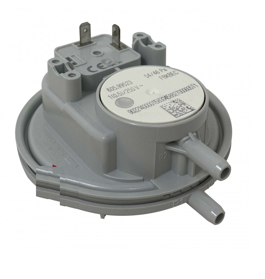 pressostato rotondo grigio