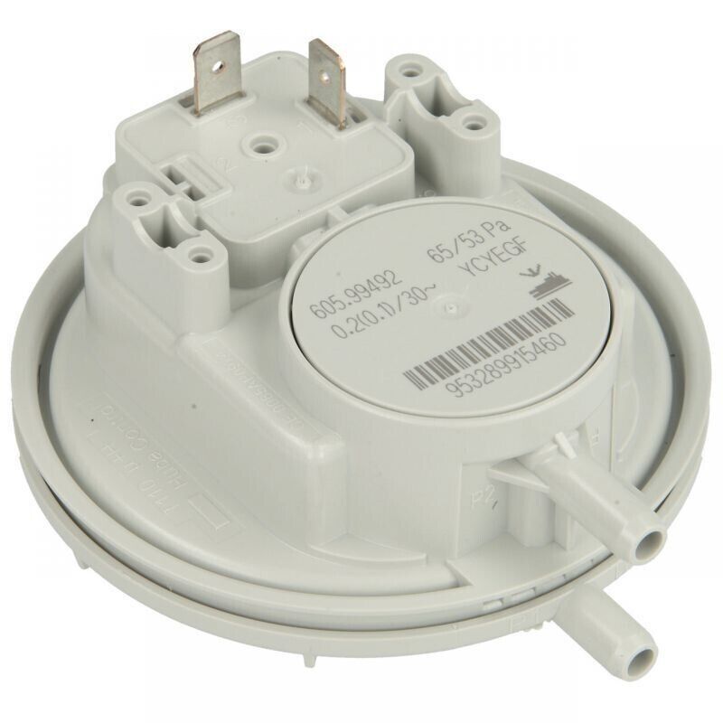 pressostato rotondo grigio