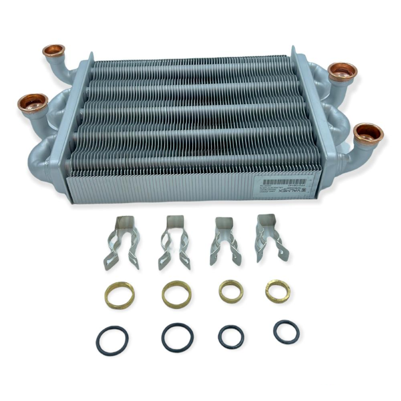 Échangeur Primaire Compatible Chaudière Ferroli 39837660 TWINSPARE - Neuf Italie