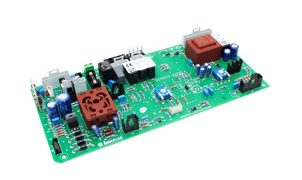 Scheda elettronica B&P verde Ta 2 S Ts 10 S 230V frequenza 50 Hz