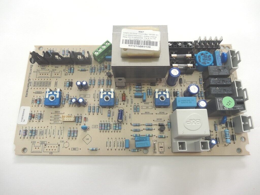 scheda grigia produttore B&P 230V 50 Hz Con Ta 2 S Ts 10 S