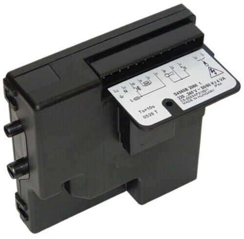 scheda elettronica nera honeywell con attacchi .