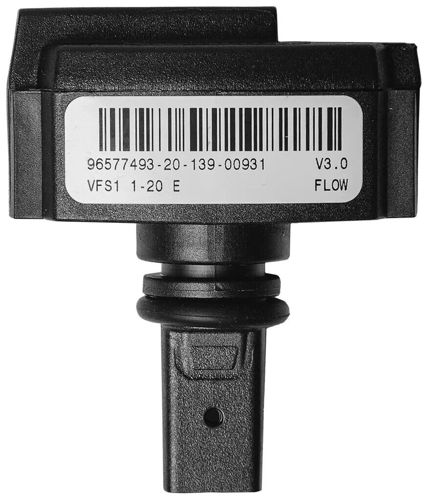 sensore flusso nero a T