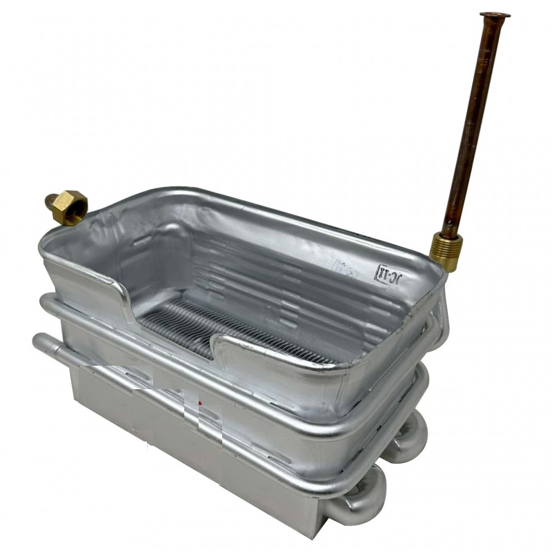 serpentina grigia rettangolare con attacco