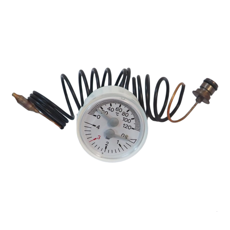 termoidrometro bianco rotondo